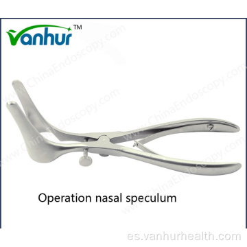 Instrumentos quirúrgicos ORL Operación Espéculo nasal